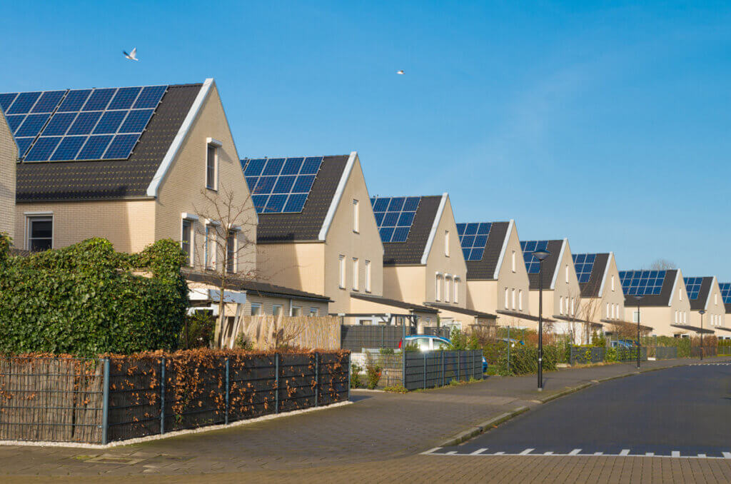 houses with solar energy