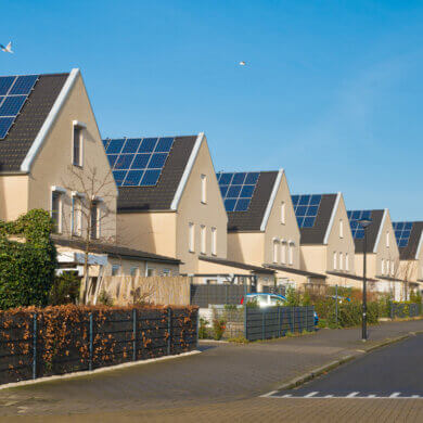 houses with solar energy